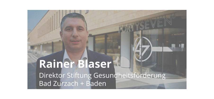 Wineus Advisory: <br> Rainer Blaser - Director Stiftung Gesundheitsförderung Bad Zurzach + Baden