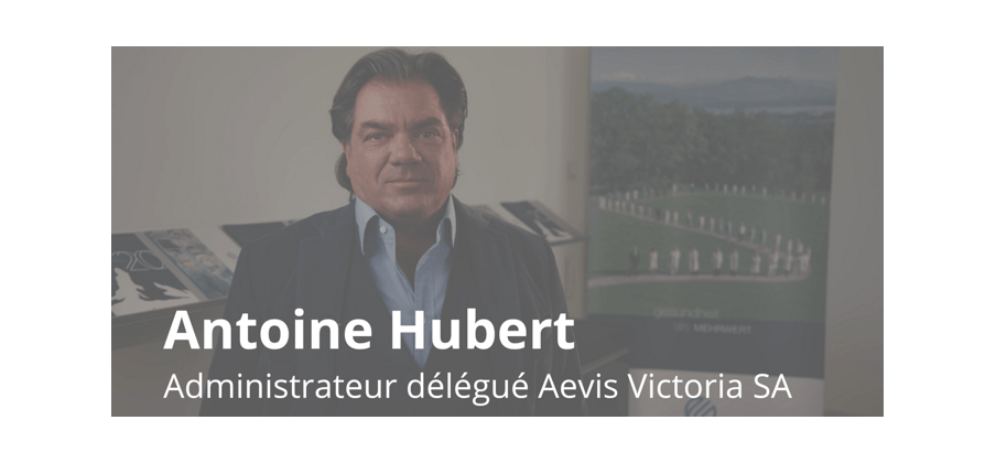 Wineus Advisory: <br> Antoine Hubert - Administrateur délégué Aevis Victoria SA