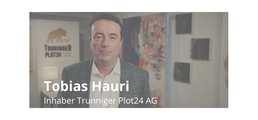 Wineus Capital & Advisory: <br> Tobias Hauri - Owner Truninger Plot24 AG